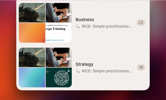 Tags & auto-organize