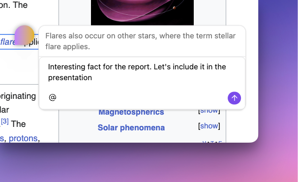 Highlight & annotate