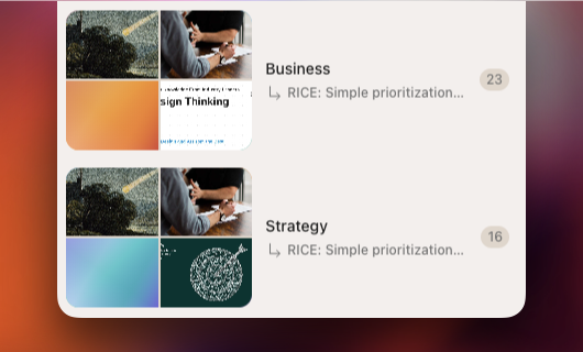 Tags & auto-organize